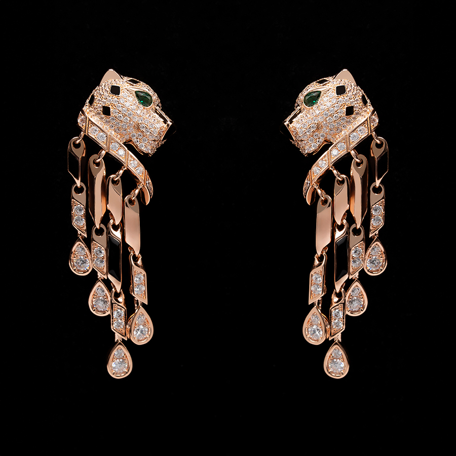 Lioness Earrings 18k Gold Plated