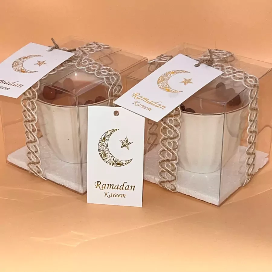 Big Arabic Coffe Set Of 2 Candles