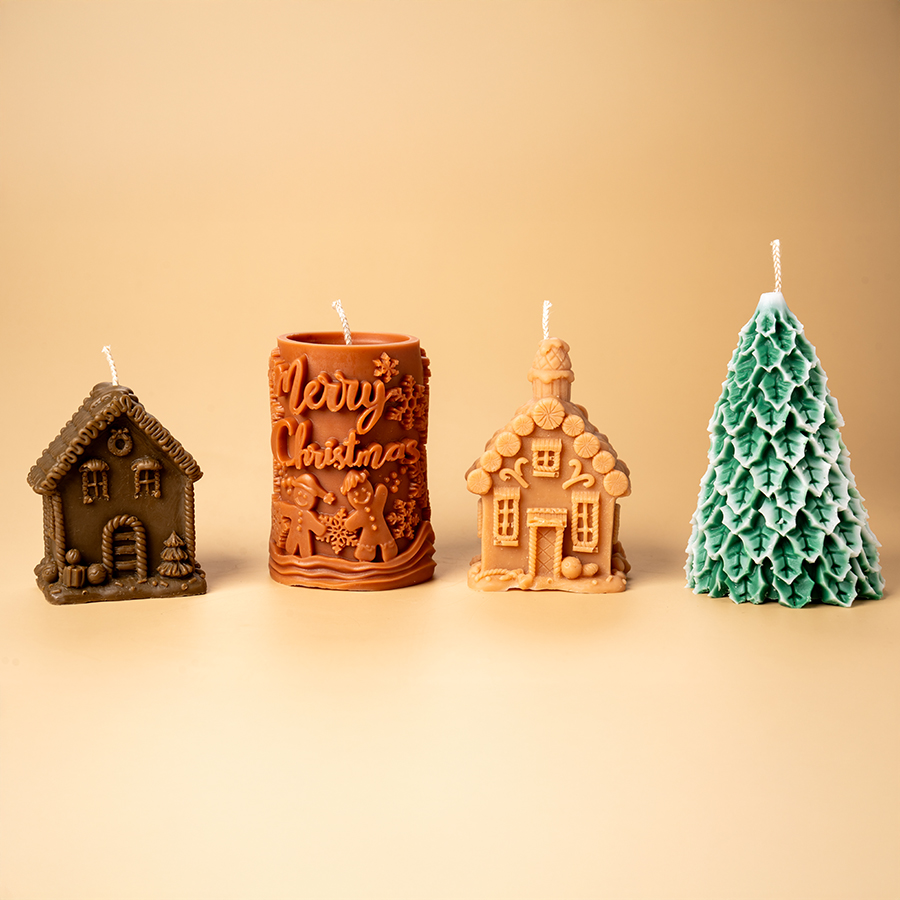 Spicial Chistmas Statues Candles