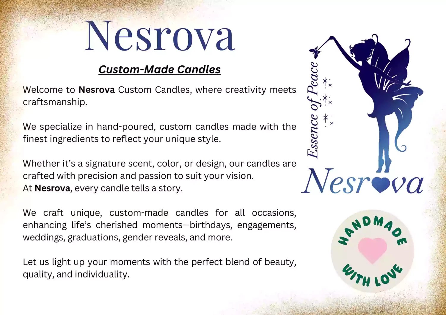 Custom Candle Orders | Contact via WhatsApp