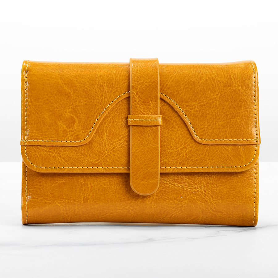 Bright Marigold Pocket and Card Holder